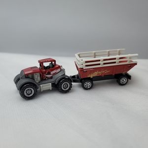 Matchbox Dirtstroyer & Farm Trailer Trevino Farms MBX CONSTRUCTION